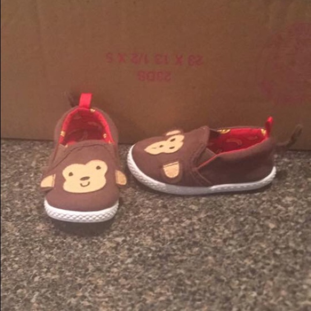 Toddler monkey shoe